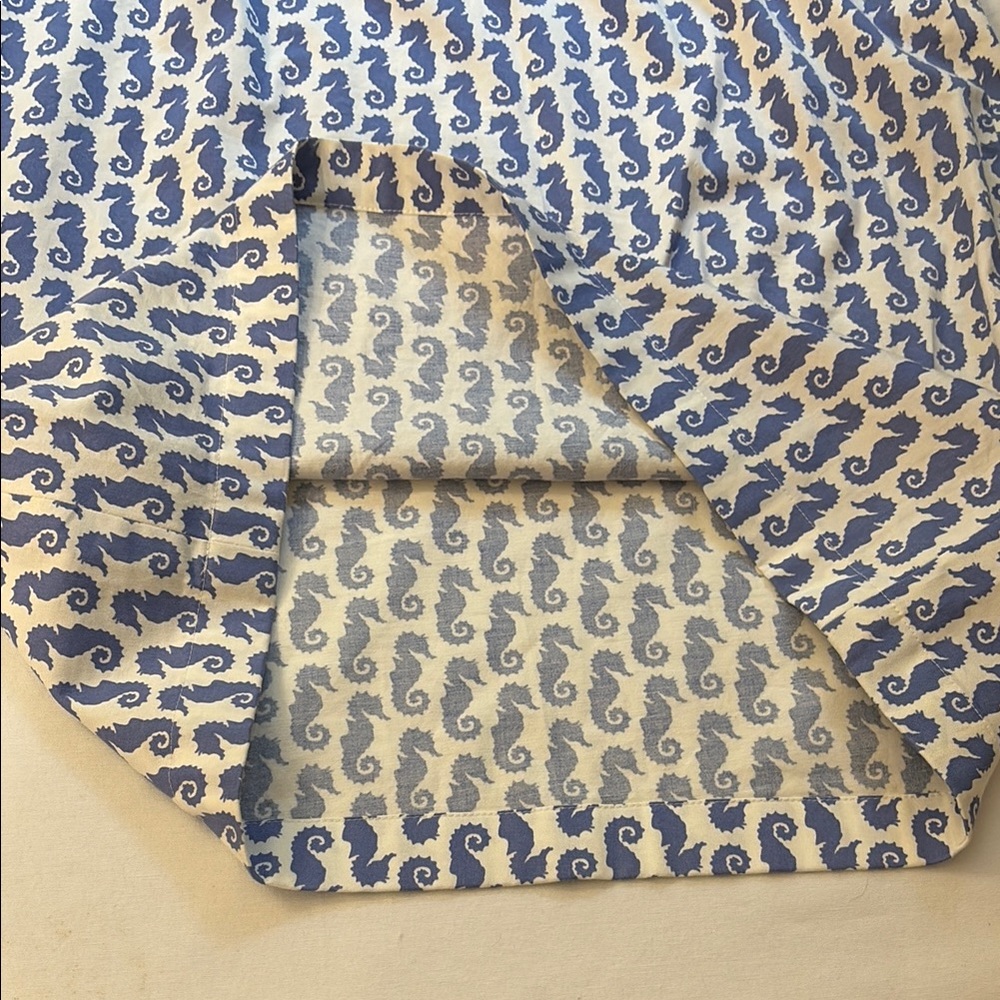 Brooks Brothers Beach/Seahorse Brooks Brothers Seahorse Print Skirt - size 12 - Picture 9 of 10